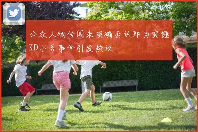 公众人物传闻未明确否认即为实锤KD小号事件引发热议